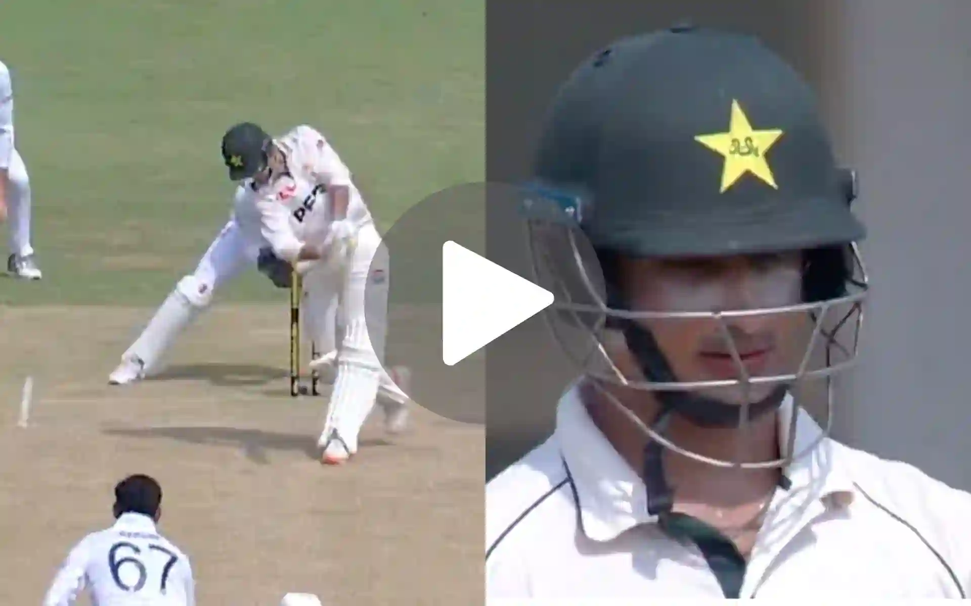 [Watch] Naseem Shah Shows Off His Batting Skills With An Authoritative Six Vs ENG